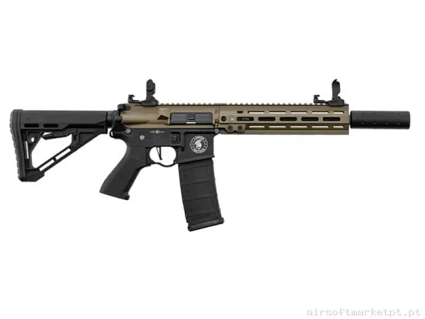 Fusil AEG Blazer 10 TAN/NEGRO Proline gatillo electronico Lancer Táctico — Rifles de Assalto (AR/M4/AK) — Airsoft Market PT
