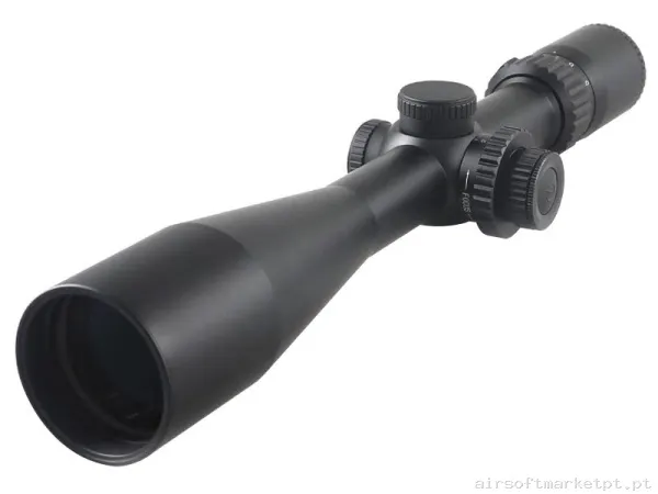 Mira telescópica 5-24X50 Moa Persistance Asosp002p negra — Miras & Ópticas — Airsoft Market PT