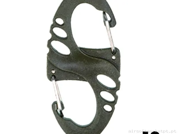 Mosqueton Mil-Tec Tactical S-Hook verde od Pack 10u — Outros — Airsoft Market PT
