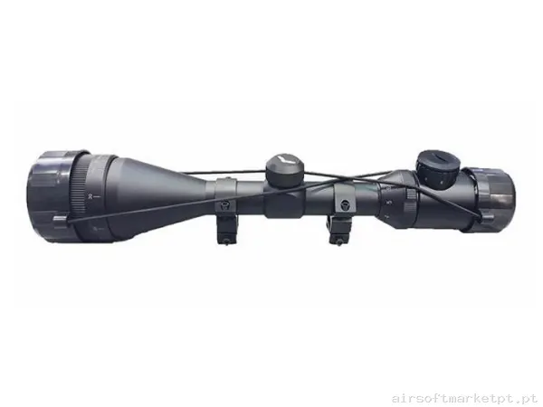 Mira telescópica 3-9X50AOGD Js Tactical Scope negro — Miras & Ópticas — Airsoft Market PT