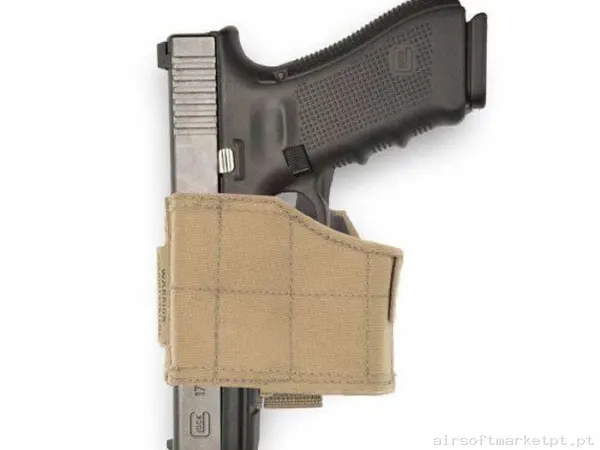 Pistolera Tela Universal MOLLE Warrior Assault Zurdos coyote tan — Coletes & Rigs — Airsoft Market PT
