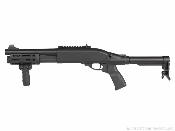 Réplica Muelle Shotgun Secutor Velites Ferrum S-III negra — Shotguns — Airsoft Market PT