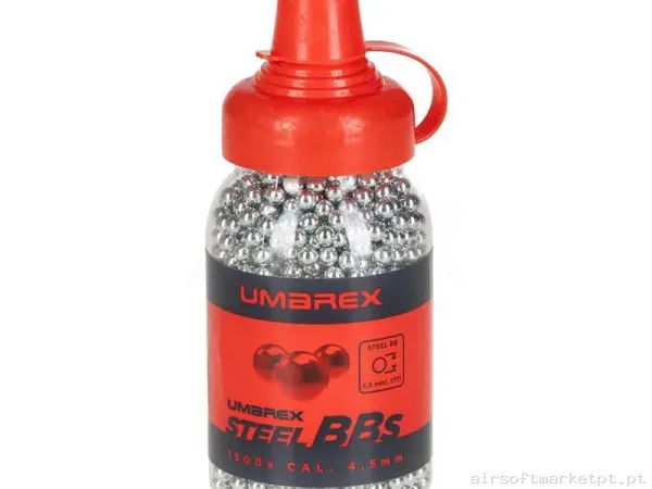 Perdigão Bola 4.5mm 0.35g Umarex 1500u — Munição (BBs) — Airsoft Market PT