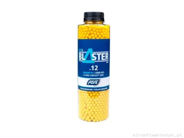 Bbs muniçao 0,12 PVC Beta Blaster ASG — Munição (BBs) — Airsoft Market PT