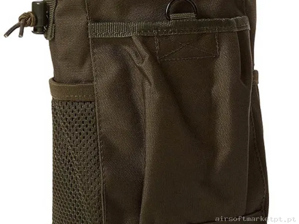 POUCH BOLSA DESCARGA C/BOLSILLOS MIL-TEC VERDE OD — Coletes & Rigs — Airsoft Market PT