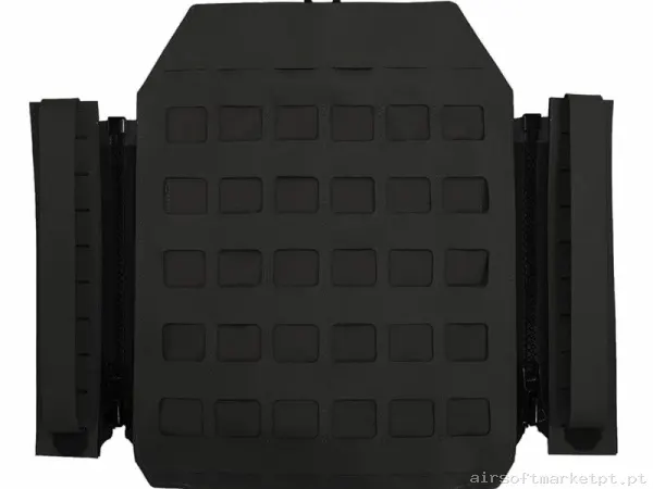 Back Panel Warrior Assault Láser Cut Assaulters Abp negro — Coletes & Rigs — Airsoft Market PT