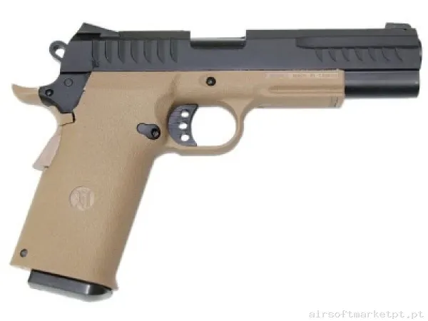 Hi Capa KP-08 Kjw Gas Tan — Pistolas — Airsoft Market PT