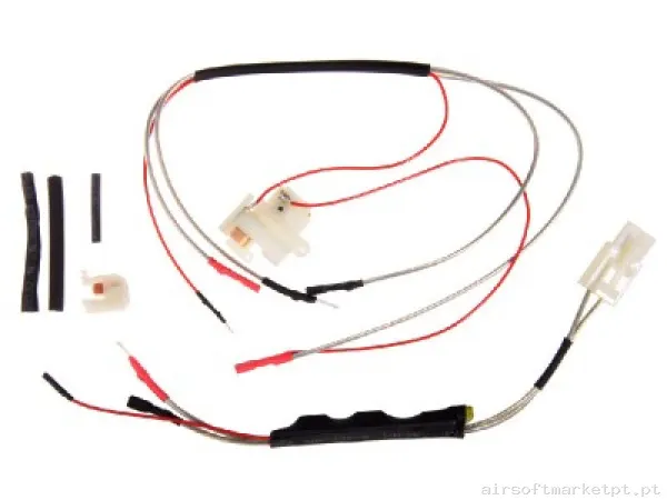 Mosfet e Cabos Traseiros M4-M16 Saigo — Peças Internas (AEG) — Airsoft Market PT