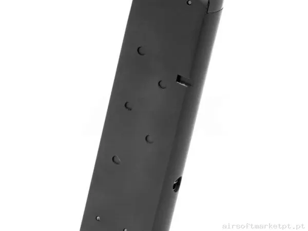 Magazine Pistola Gas M1911 WE 15 Bbs negro — Carregadores / Magazines — Airsoft Market PT