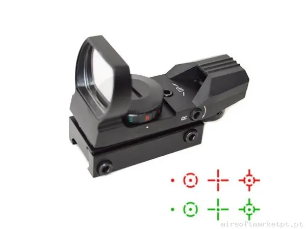 Red Dot Abierto Holográfico Akedo - Raccoon — Miras & Ópticas — Airsoft Market PT