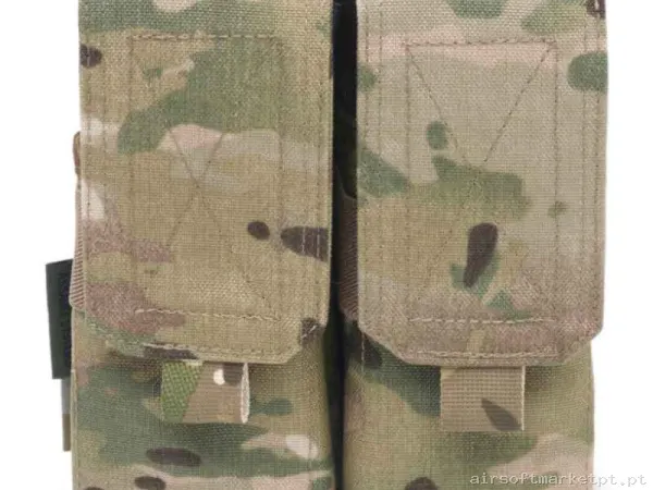 Pouch Magazine Pouch Doble M4 Warrior Assault de Doble Capacidade 5.56 multicam — Coletes & Rigs — Airsoft Market PT