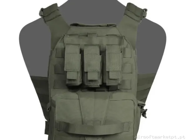 Back Panel Warrior Assault Assaulters Abp Mk1 verde od — Coletes & Rigs — Airsoft Market PT