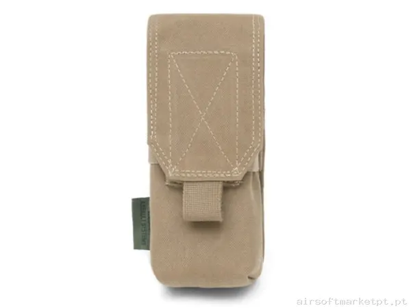 Pouch Magazine Pouch M4 Warrior Assault Single de Doble Capacidade 5.56 coyote tan — Coletes & Rigs — Airsoft Market PT