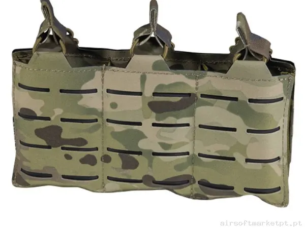 Pouch Corso Cargador M4 Triple Dagger Mk1 Láser Multicam — Coletes & Rigs — Airsoft Market PT
