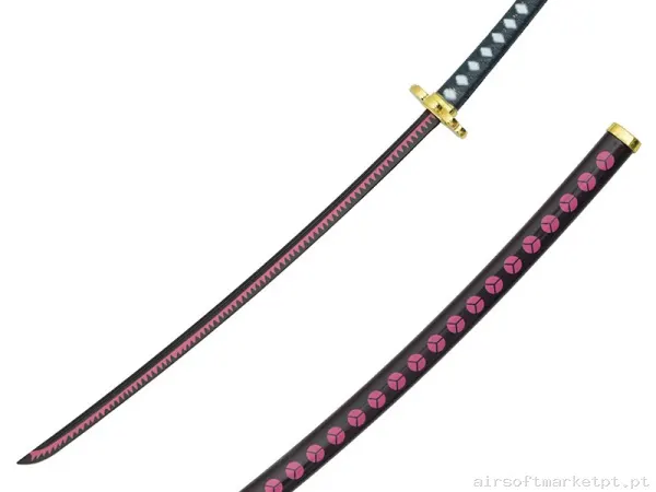 Katana Ornamental Mini Estilo One Piece Zskey11 (Com Suporte) — Ferramentas — Airsoft Market PT