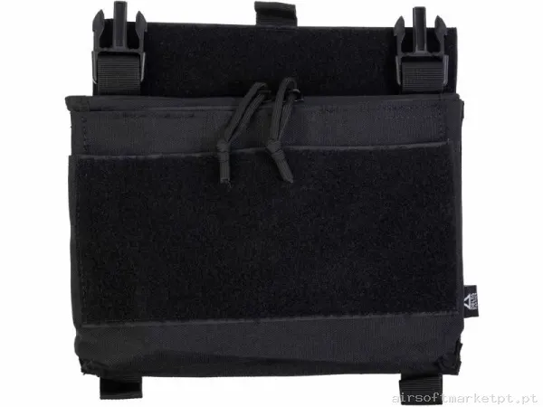 Painel Frontal Delta Tactics Force Mk1 Caixa Destacável preto — Coletes & Rigs — Airsoft Market PT