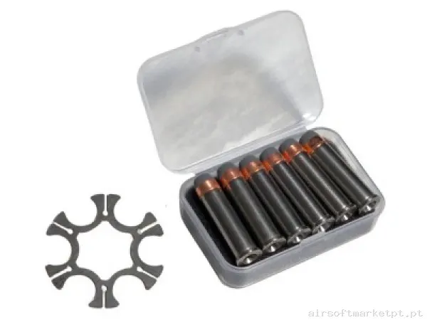 Set 6 cartuchos revólveres Ares — Pistolas — Airsoft Market PT