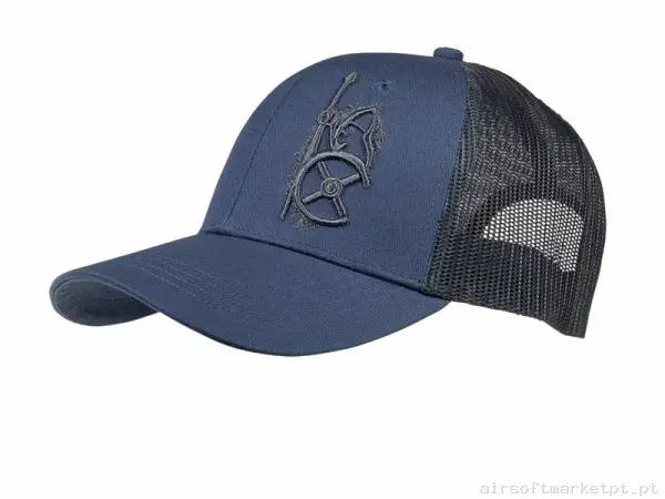 GORRA WARRIOR RAGNAR AJUSTABLE NAVY BLUE — Proteção Ocular & Facial — Airsoft Market PT