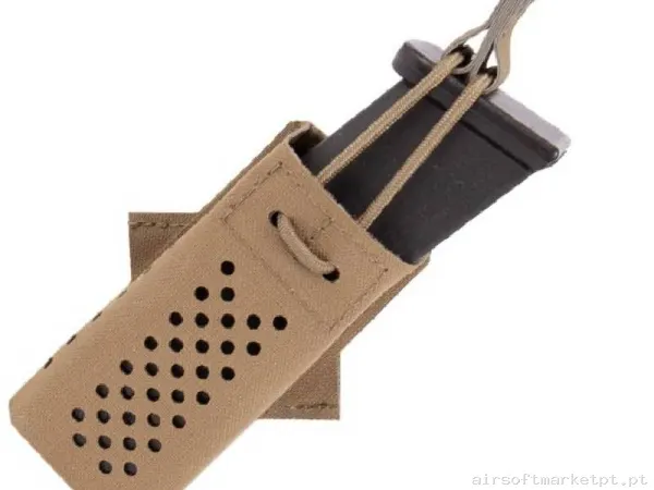 Pouch Magazine Pouch Pistola 9mm Warrior Assault Aero Lite 9mm 45 Graus Magazine Pouch coyote tan — Carregadores / Magazines — Airsoft Market PT