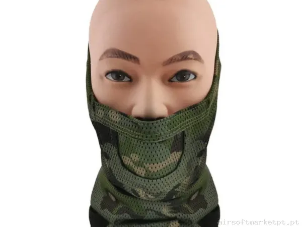 Máscara Proteção Balaclava Cygnus Armory Face Warrior Gen.2 Estilo multicam Tropic — Proteção Ocular & Facial — Airsoft Market PT