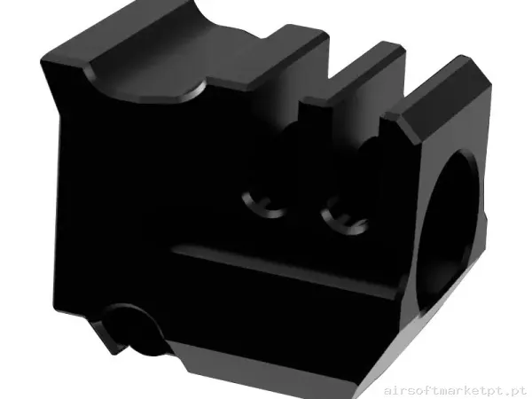 Compensador Externo Gate para Pistola Ptx HPA preto — Acessórios & Componentes — Airsoft Market PT