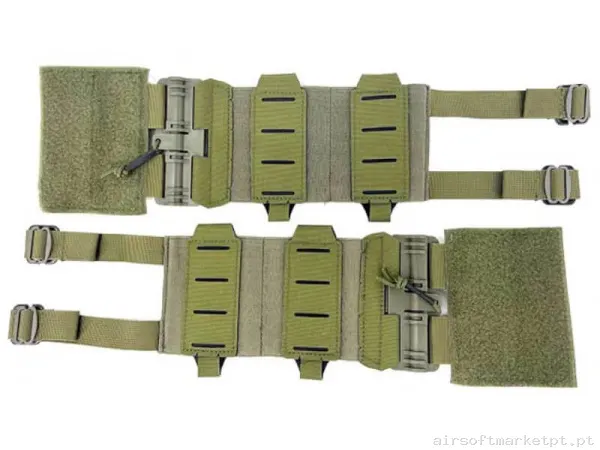 Cinturão tático Conquer Elástico verde od — Coletes & Rigs — Airsoft Market PT