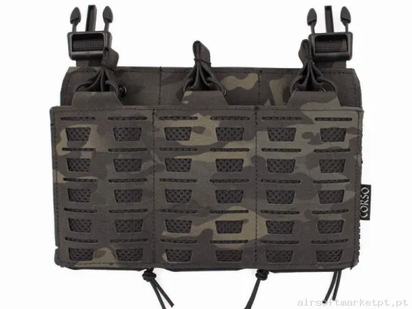 Front Panel Corso Dagger M4/AK multicam black — Coletes & Rigs — Airsoft Market PT