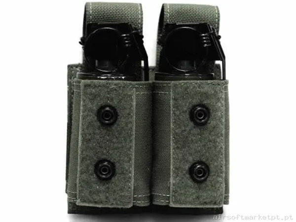 Pouch Portagranada 40mm Doble Warrior Assault verde od — Coletes & Rigs — Airsoft Market PT