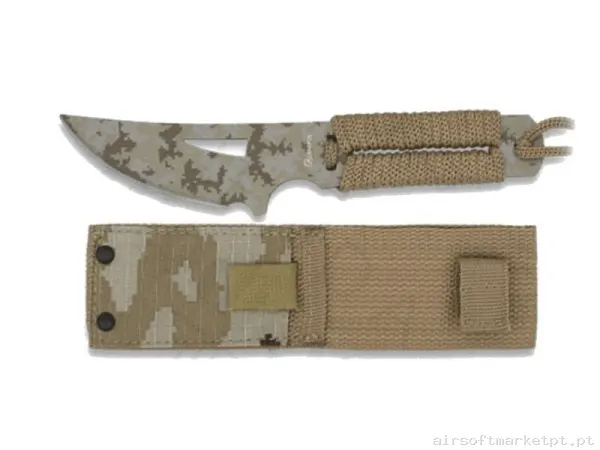 CUCHILLO ALBAINOX CUERDA PIXELADO ARIDO — Ferramentas — Airsoft Market PT