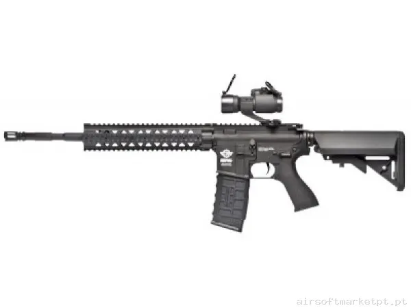 CM16 R8 L G&G Não Preto — Rifles de Assalto (AR/M4/AK) — Airsoft Market PT