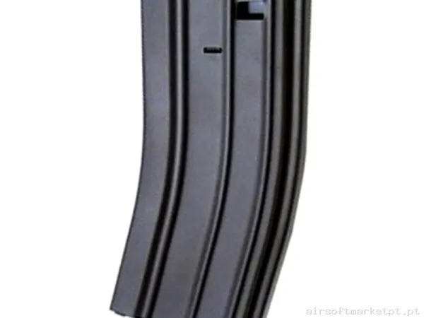 Magazine Réplica Midcap M4 Evolution Metálico 140 Bbs negro — Carregadores / Magazines — Airsoft Market PT