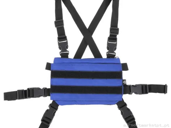 Colete Chest Rig Delta Tactics Speedsoft V2 azul — Coletes & Rigs — Airsoft Market PT