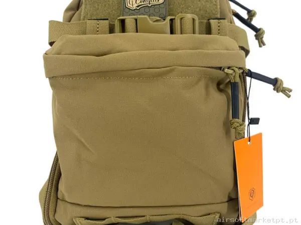 Mochila Tática MOLLE Conquer Backpack coyote Brown — Sacos & Mochilas — Airsoft Market PT