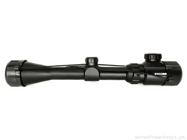 Mira telescópica 3-9X40 Raccoon Ssr001 negro — Miras & Ópticas — Airsoft Market PT