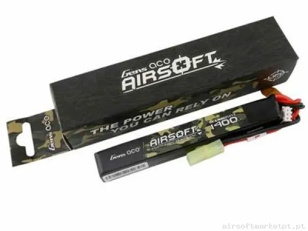 Batería LI-PO 7,4/1400 Gens Ace — Baterias & Carregadores — Airsoft Market PT