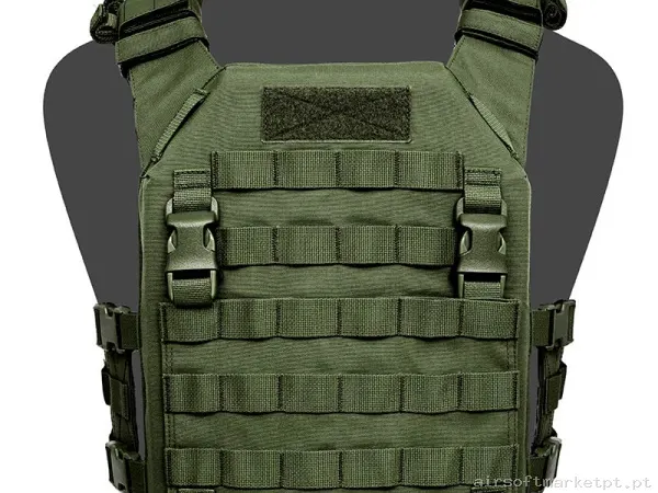 CHALECO RPC PORTA PLACAS WARRIOR ASSAULT RECON PLATE CARRIER VERDE OD — Coletes & Rigs — Airsoft Market PT