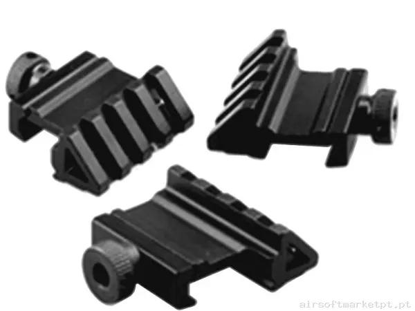 Montagem RIS Lateral Angular 45º Oem preto — Acessórios & Componentes — Airsoft Market PT