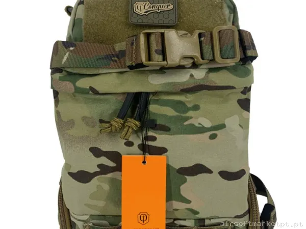 Mochila Tática MOLLE Conquer Backpack Estilo multicam — Sacos & Mochilas — Airsoft Market PT