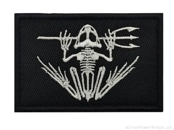 PARCHE NAVY SEALS NEGRO — Patches & Decoração — Airsoft Market PT