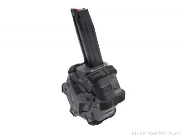 Magazine Drum Gas Hi Capa AW Custom — Pistolas — Airsoft Market PT