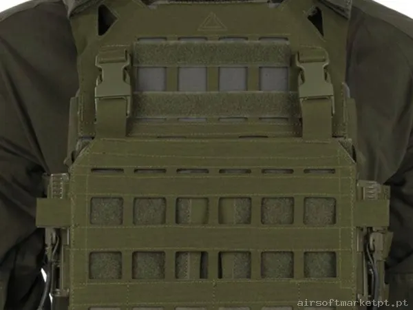 Colete Porta Placas Delta Tactics Force Mk3 verde od — Coletes & Rigs — Airsoft Market PT