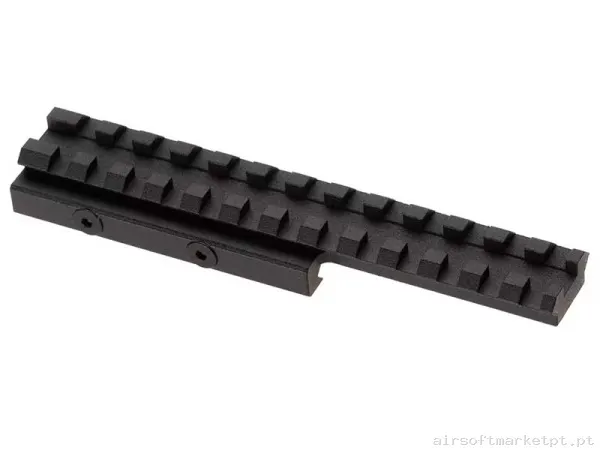 Externo Rail LCT ZB-16 13 Slot negro — Acessórios & Componentes — Airsoft Market PT