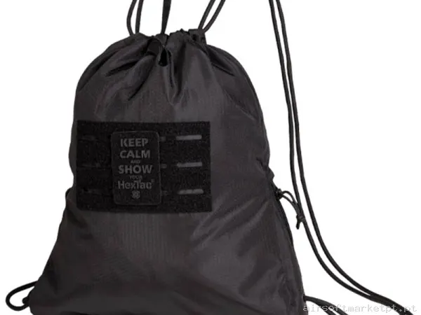 Mochila Deportiva MOLLE Mil-Tec Black Sports Bag Hextac negra — Sacos & Mochilas — Airsoft Market PT