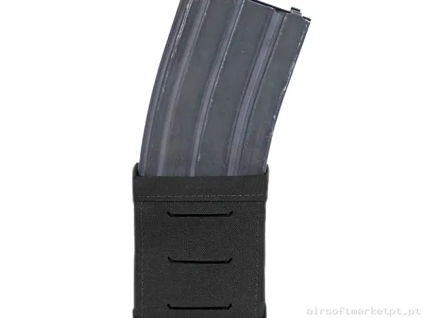 Pouch Magazine Pouch M4 Warrior Assault Laser Cut Single Snap Short negro — Coletes & Rigs — Airsoft Market PT