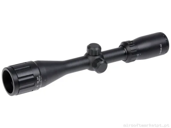 Mira telescópica 3-9X40 Moa Survival Ao Asosa002 negra — Miras & Ópticas — Airsoft Market PT