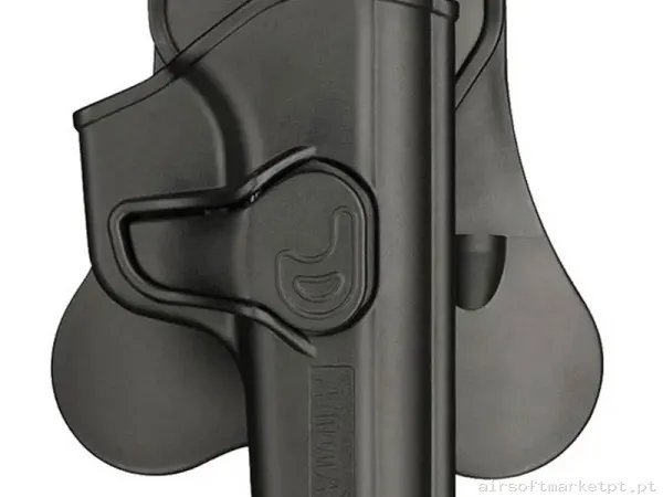 Cinto Rígido Makarov Amomax Rot 360 preto — Coletes & Rigs — Airsoft Market PT