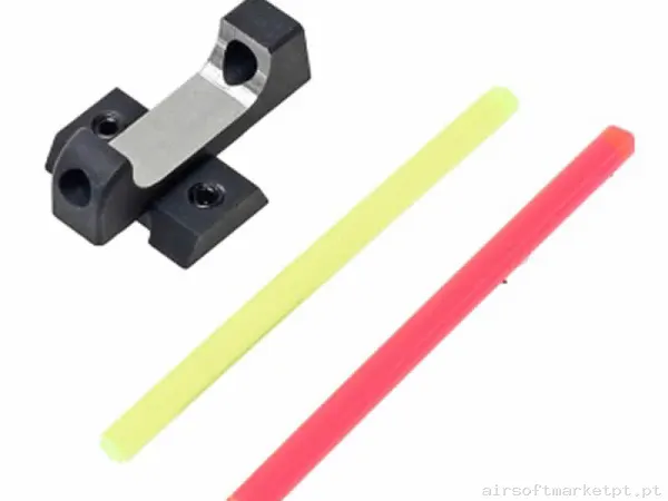 Externo Pistola Alza Delantera Cowcow Fiber Optic for Hi-Capa Front Sight — Acessórios & Componentes — Airsoft Market PT