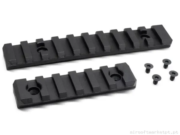 Externo Montura Trilho RIS Action Army AAP-01 Conjunto Montagem Frontal & Traseira — Acessórios & Componentes — Airsoft Market PT