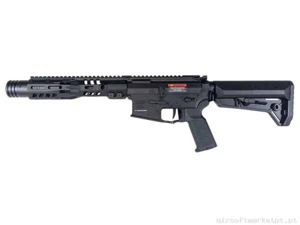 Réplica AEG M4 Lancer Tactical Lt Slr Rifleworks Sd9 Gen.4 preta (Gate Aster) — Rifles de Assalto (AR/M4/AK) — Airsoft Market PT