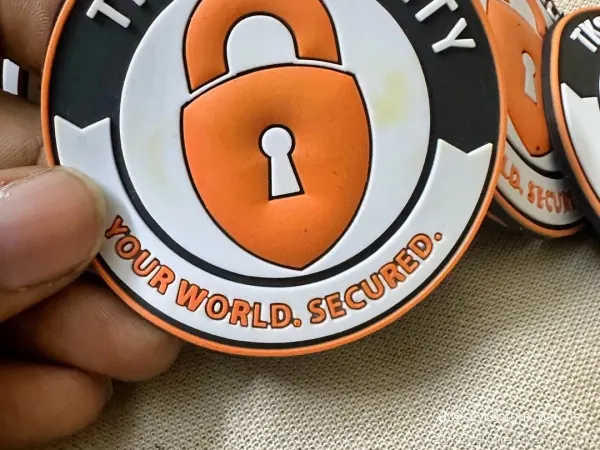 Custom 3D PVC Security Patch – TKS II Security | Velcro Tactical Patch — Vestuário (Fardas) — Airsoft Market PT